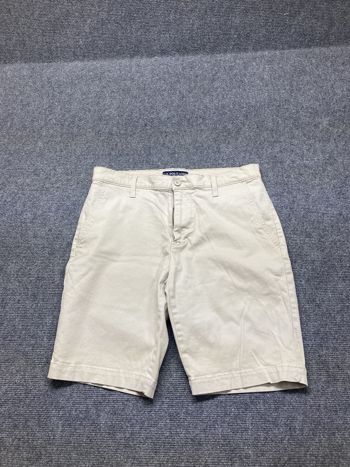 US Polo Assn Khaki Shorts Men’s Size 32 Cream Chinos