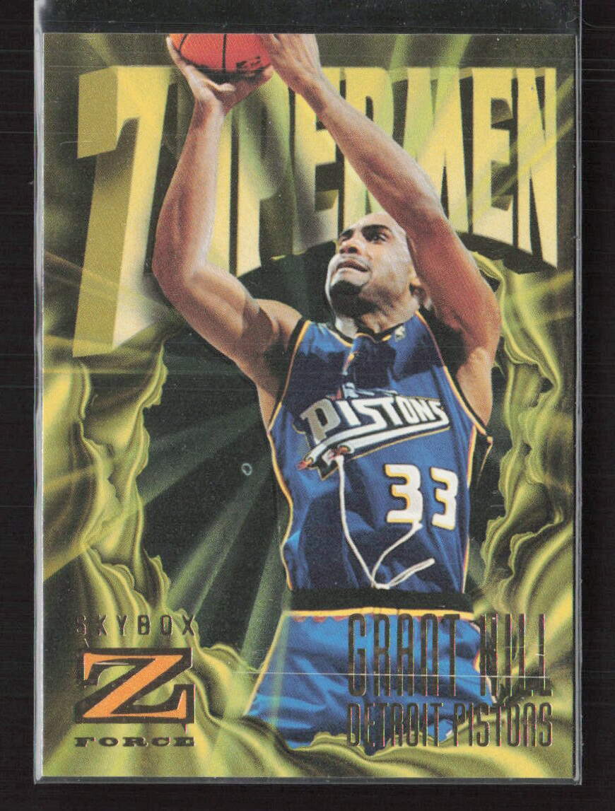 1996-97 SkyBox Z-Force #175 Grant Hill Detroit Pistons (I)