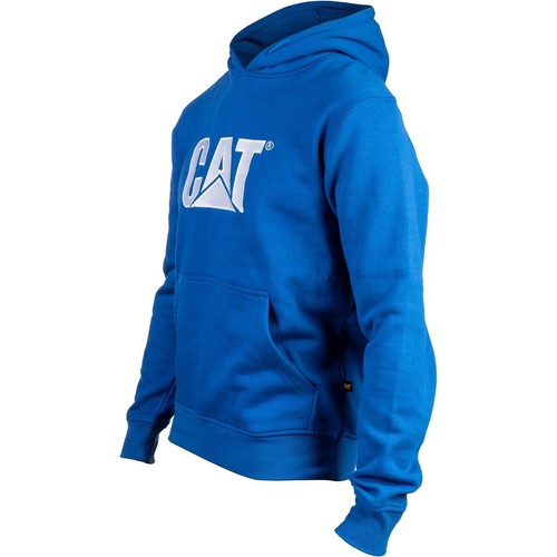 CAT Trademark Hooded Sweatshirt Mens Caterpillar Durable Work Hoodie Sweater - Picture 6 of 21