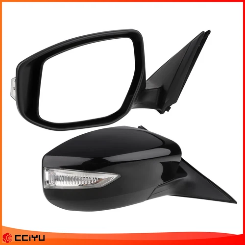 View Mirror Power Heated Turn Signal Left&Right Side 2013-18 Fits Nissan ALTIMA