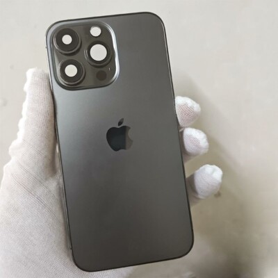 Replace Back Housing Frame Battery Door Cover For Apple iPhone 13 Pro graphite