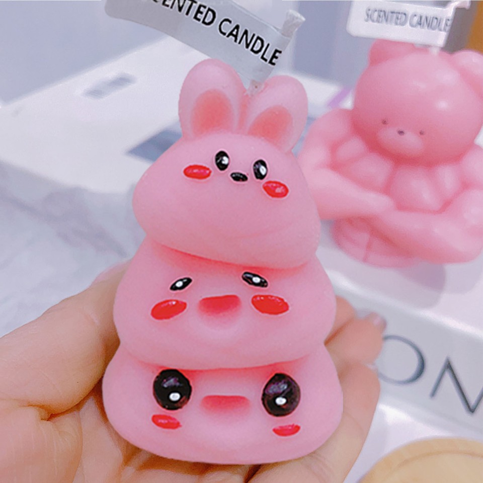 Scented Candles Aromatherapy Candle with Cartoon Zongzi Design