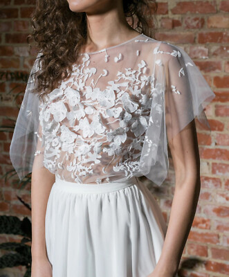 ivory lace jacket for wedding dress Lace Jacket JAC0004