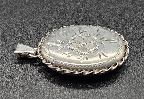 Vintage Sterling Silver 925 Locket/Photo Holder UK/1995 - Picture 2 of 8