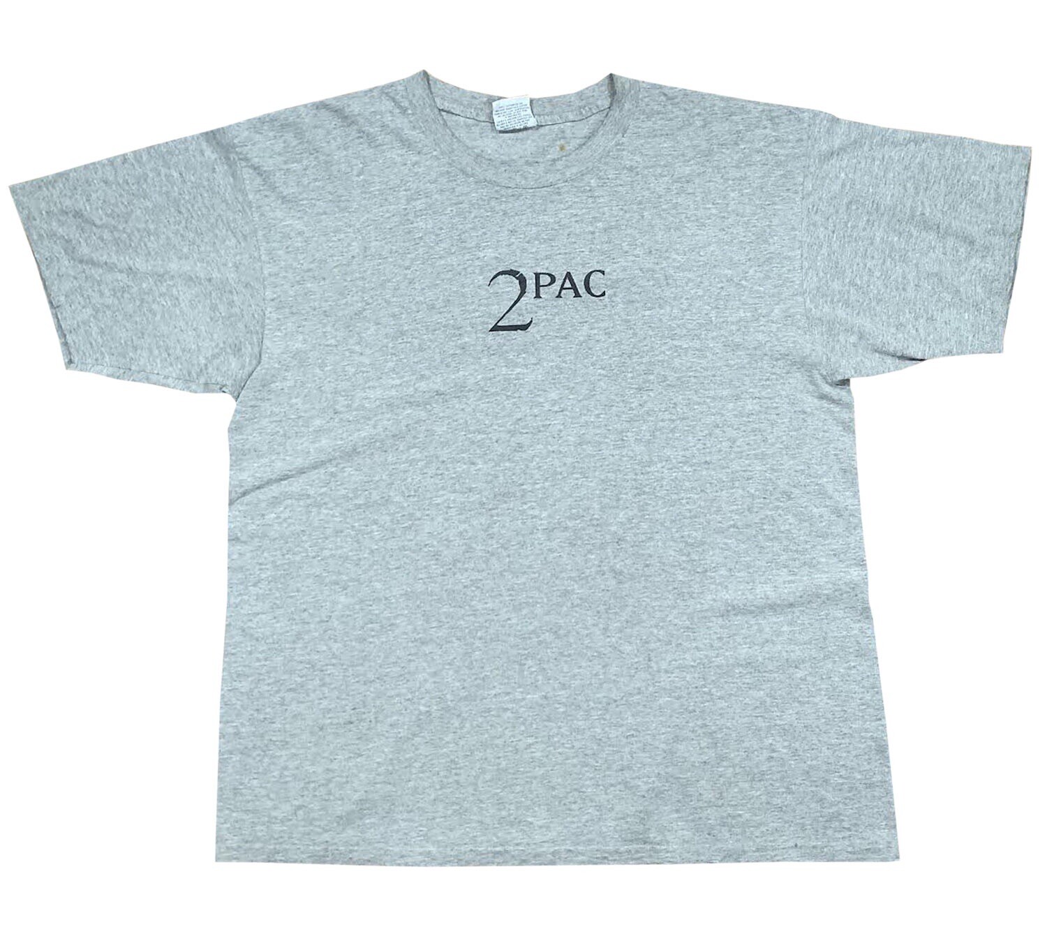 FILA T shirt vintage Death Row Records 2 Pac grigio erica (taglia XL)