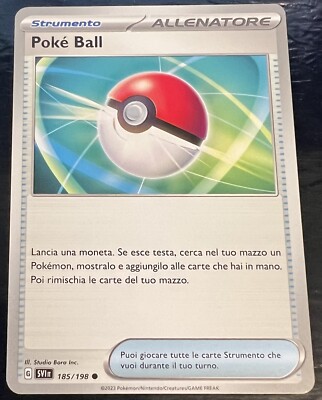 Pokemon Karte Scharlach und Lila SVIit DEU: POKE BALL 185/198 Common