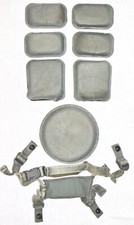 TACTICAL BALLISTIC HELMET PAD SET FOR MICH ACH ECH FAST LWH CHINSTRAP NAPE