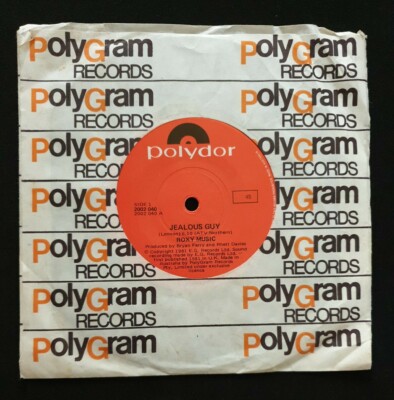 ROXY MUSIC - 'Jealous Guy - To Turn You On' 7'' Vinyl Single Record 1981