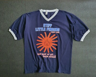 90s Stiff Little Fingers Tee オンライン ショッピング