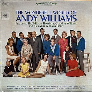 The Wonderful World Of Andy Williams (Vinyl, 1964) Columbia CS 8937 LP Record