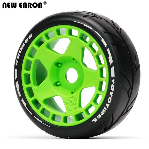 4Pcs Rubber Buggy Off-Road 17mm Wheel Tires For 1/8 RC Arrma Traxxas KM Kyosho - Bild 33 von 75