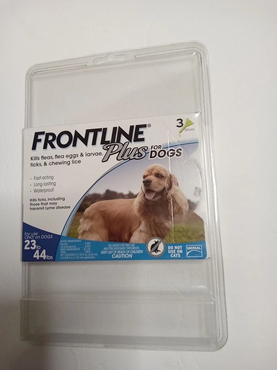 Frontline plus for dogs 23 44 lbs cheap