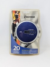 Emerson 20 Track Programmable CD Player, Vintage Read 