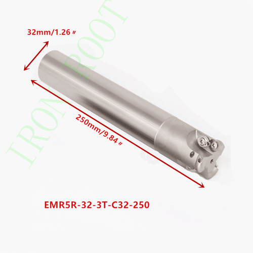 1P EMR5R-32-3T-C32-250 end mill cutter arbor bout for round RPMT1003 Insert