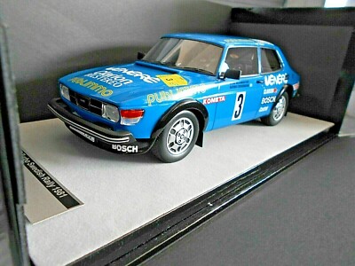SAAB 99 Turbo Rallye Gr.2 Schweden 1981 #3 Blomqvist Venere Tecnomodel 1:18