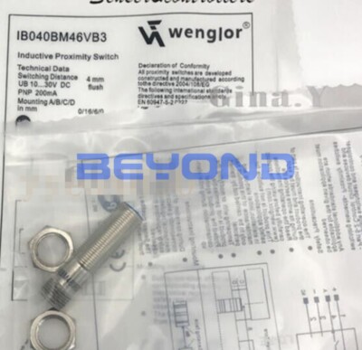 1PC NEW FOR Wenglor Proximity switch sensor IB040BM46VB3