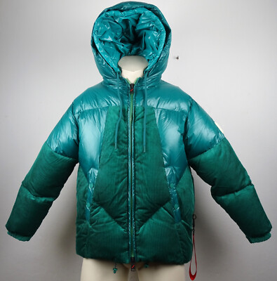 AFTER LABEL AF00253 Down Jacket Daunenjacke Herren Jacke Grün Gr.S NEU ETIKETT