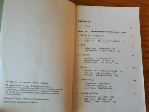 Story and Structure Paperback 1966 Laurence Perrine Second Edition - Picture 8 of 9