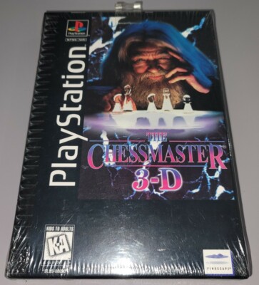 The Chessmaster 3-D (Sony PlayStation 1, 1996) Long Box Brand New SEALED