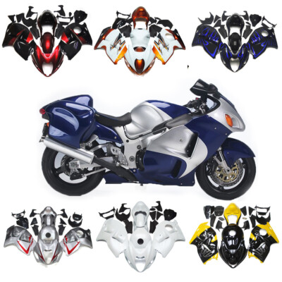 #ad #ad Full Bodywork For Suzuki GSXR1300 Hayabusa 1997 98 99 2007 ABS Plastic Fairings $549.95