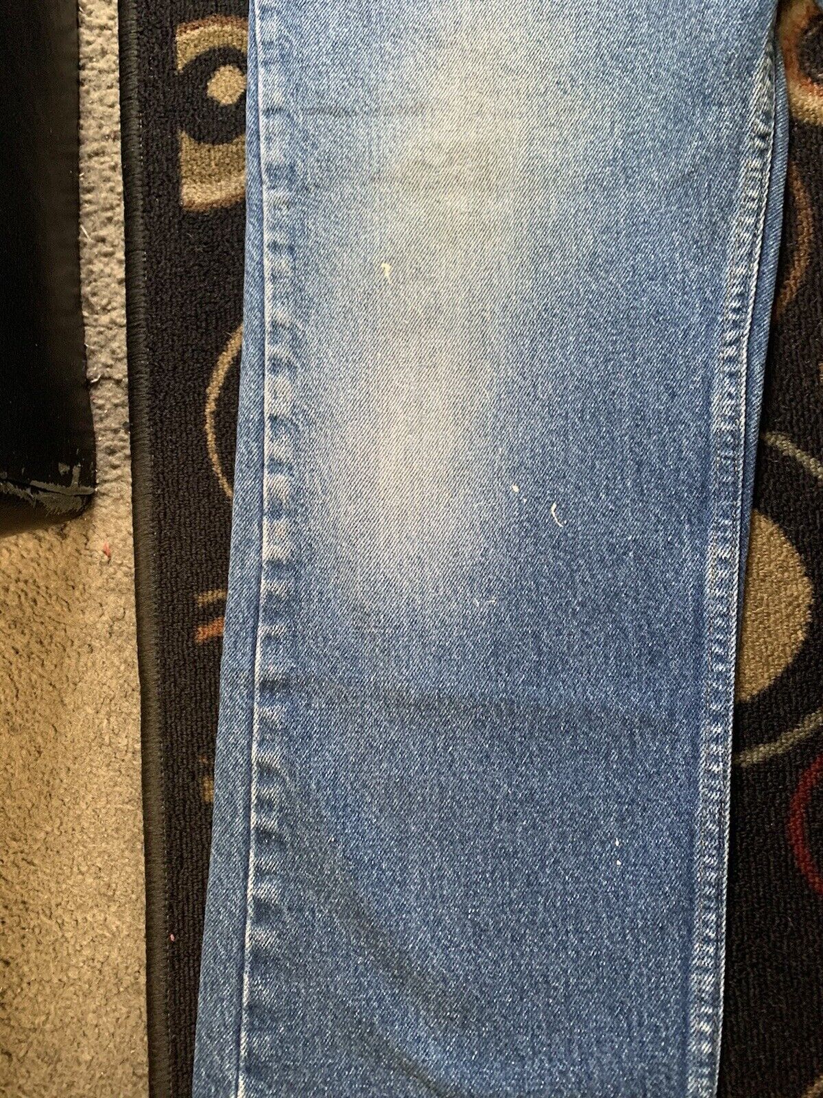 Vintage Lee Mens Denim Blue Jeans Waist 35 Length… - image 7