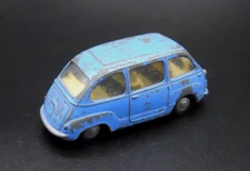 FIAT Multipla - Vintage Spot-on 120 , Made in Great Britain 1960 Blue