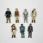 Vintage KENNER STAR WARS Lot of 7 ESB (Hoth) Han Solo Luke Skywalker AT-AT