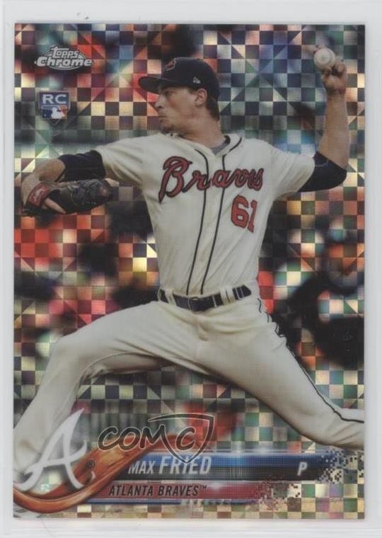 2018 Topps Chrome X-Fractor Max Fried #66 0jb4