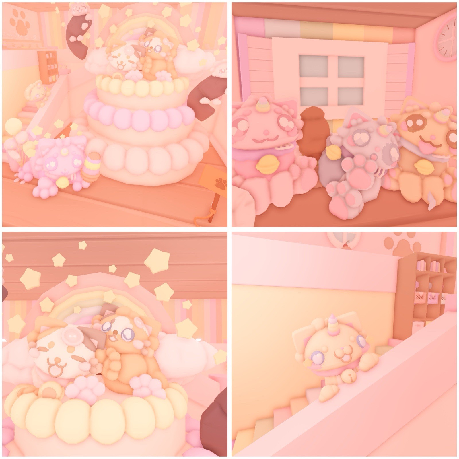 🎂🐱 Cute Kitty Cat Cake Aesthetic Pastel Kawaii Adopt Me House Home 🐱🎂
