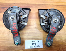  16-20 Oem Tesla Model X Front Right Left Driver Passenger Low Tone Horn Set