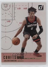 2022-23 Panini Donruss Craftsmen Press Proof Jalen Green #12 0l1