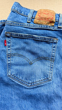 Levi's 559 Men's Regular Fit Straight Leg Medium Wash Blue Jeans 38 x 32