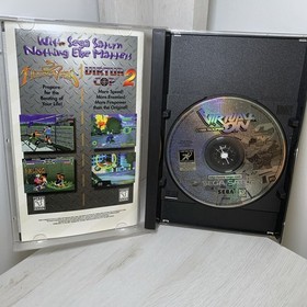 Virtual On NTSC USA Sega Saturn NTSC USA C/W Registration Card Tested Complete