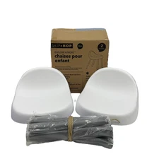 SKIP HOP Chaises Pour Enfant 12 month+ 2 Chairs White #NO5389 (TC)