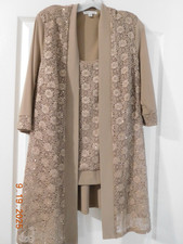 MOTHER OF THE BRIDE PANTSUIT - OLEG CASSINI TOP WITH R M RICHARDS PANTS - 18W