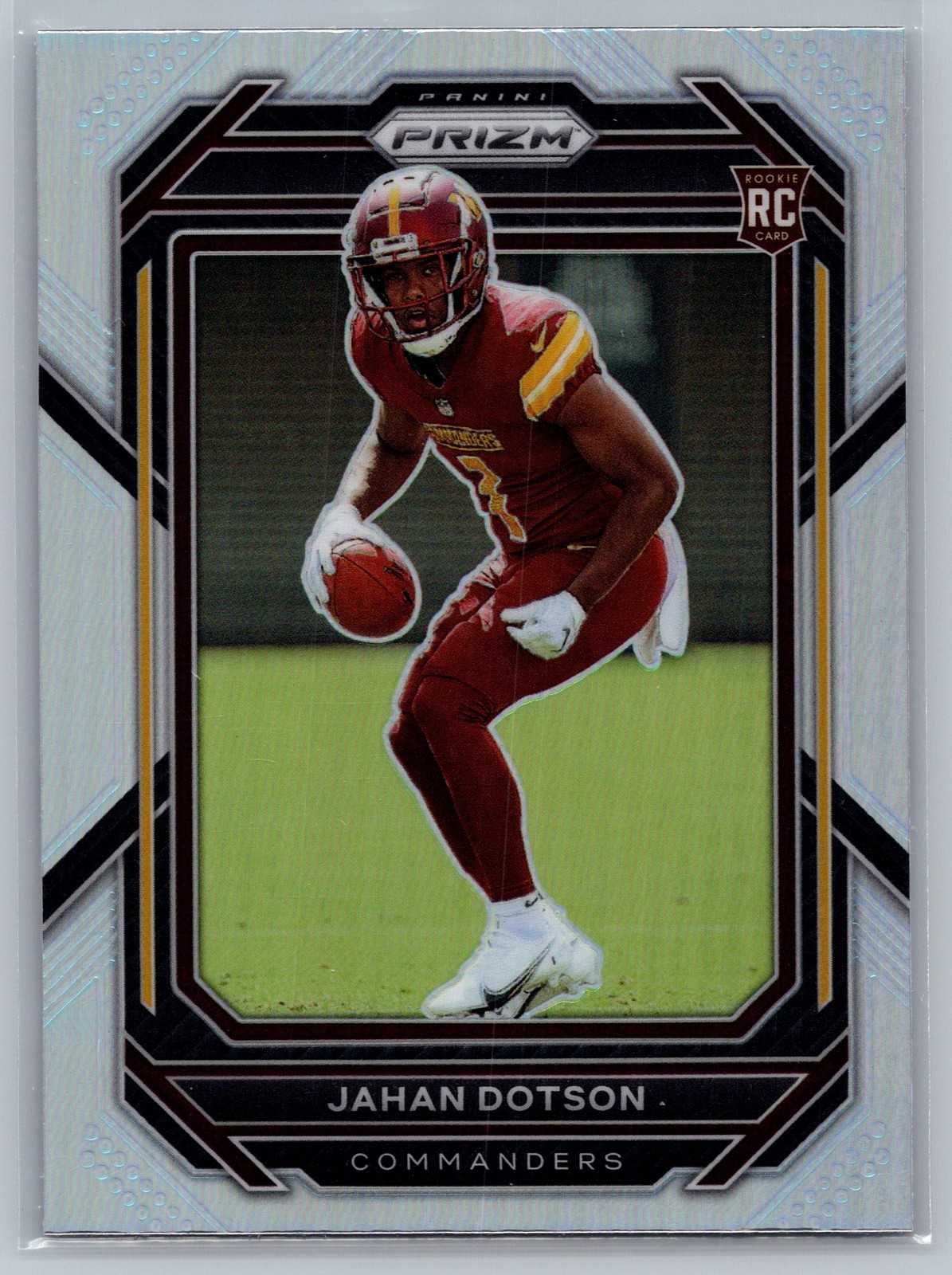 Jahan Dotson Panini Prizm #312 Silver