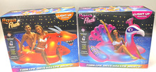 Set of 2 GIANT Aqua Flash-Scorch Dragon Light...
