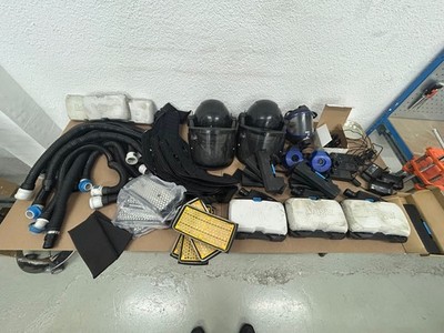 3 Dräger / Drager X-Plore 8000 PAPR Equipos Motorizado COMPLETOS