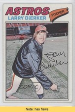 1977 Topps Larry Dierker #350 READ 9av