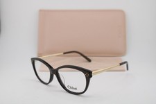 NEW CHLOE CE 2631 210 BROWN GOLD AUTHENTIC EYEGLASSES 52-15