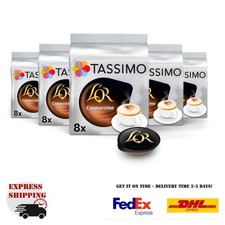 Tassimo, 40 Dosettes Café Long Cappuccino L'OR, Mousseux et Crémeux