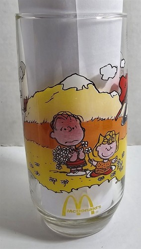 Vintage 1971 McDonalds Camp Snoopy Collection Peanuts Schulz Trinkglas - Bild 6 von 9