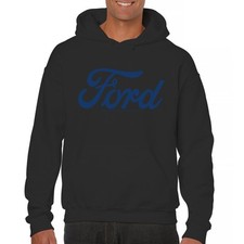 Ford Blue Logo Sweatshirt Classic American Mustang Performance F150 Hoodie