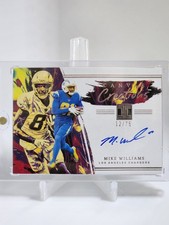 Canvas Creations Mike Williams on Card Auto!!! Silver /25 