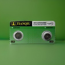 2-pk AG11 SR720 SR58 V361 V362 LR721 D361 Hg0% Alkaline Button Cell FREE SHIP