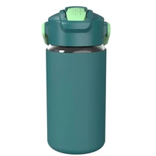 Zak Designs 16 fl oz Polypropylene Bottle with Silicone Sleeve - Green