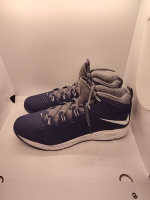 Nike 2015 Air Huarache Game 684699-410 Navy/Silver/White Size 12