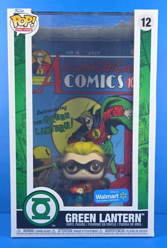 Funko Pop Comic Book Cover with Case DC Universe Green Lantern Walmart