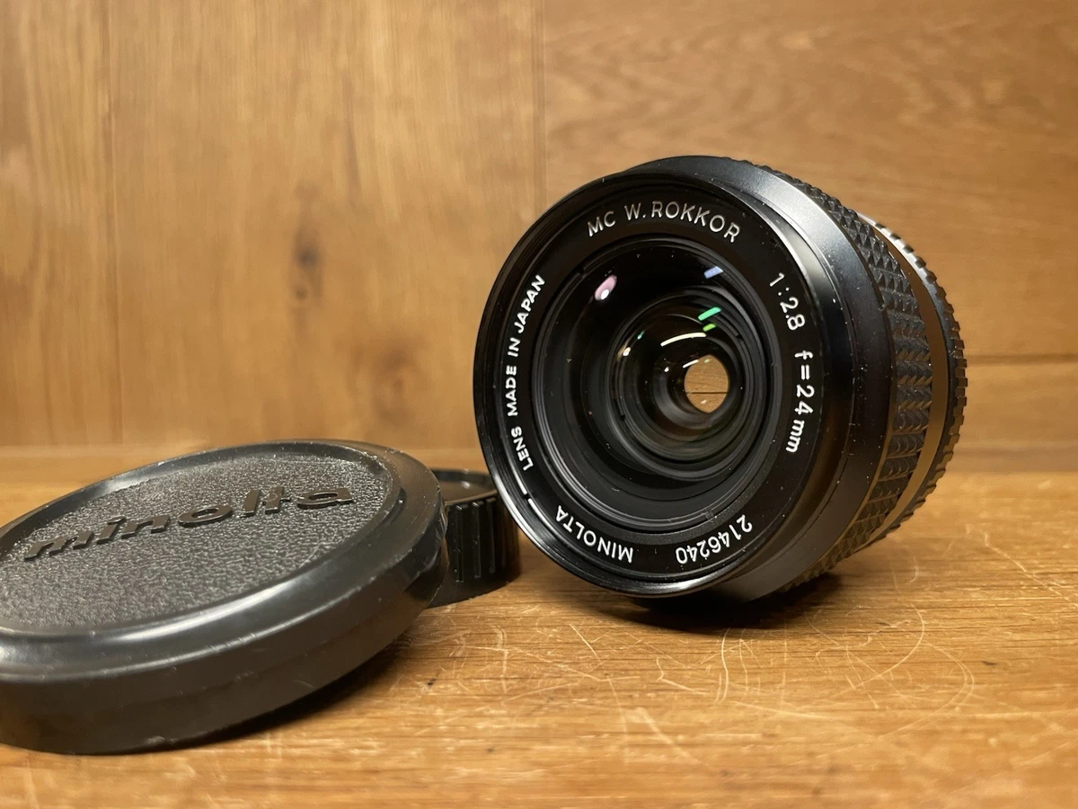 ☆美品☆ Minolta MC W.Rokkor 24mm F/2.8 8030 Minolta f/2.8 Camera Lenses 24mm Focal for sale | eBay