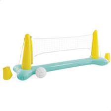 INTEX Inflatable Floating Pool Volleyball Game Set with Net and Ball